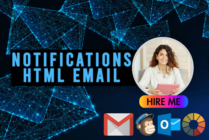 Design html responsive notification email template by Template_expert ...
