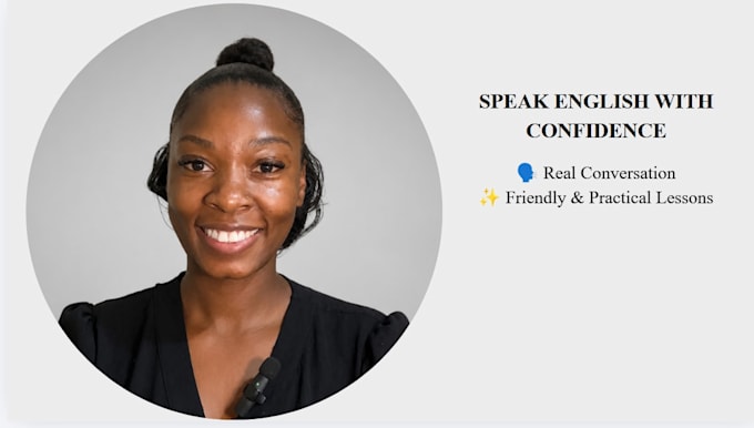 help you overcome fear and speak english confidently