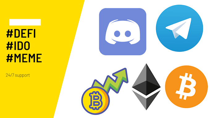 be a telegram community admin or moderator for your projects