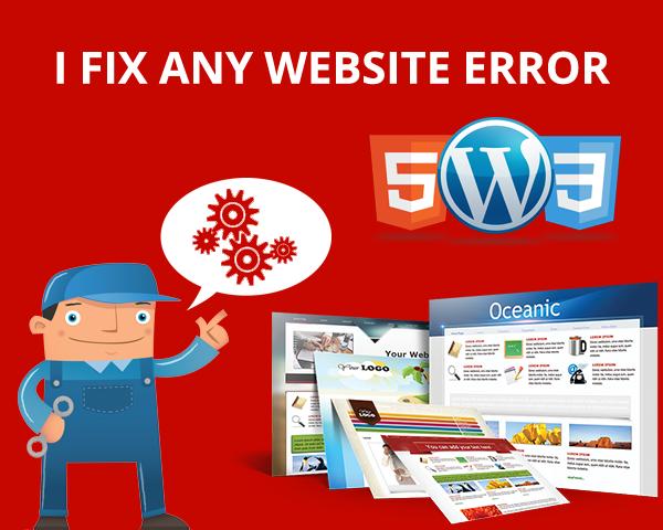 fix bugs in your websites