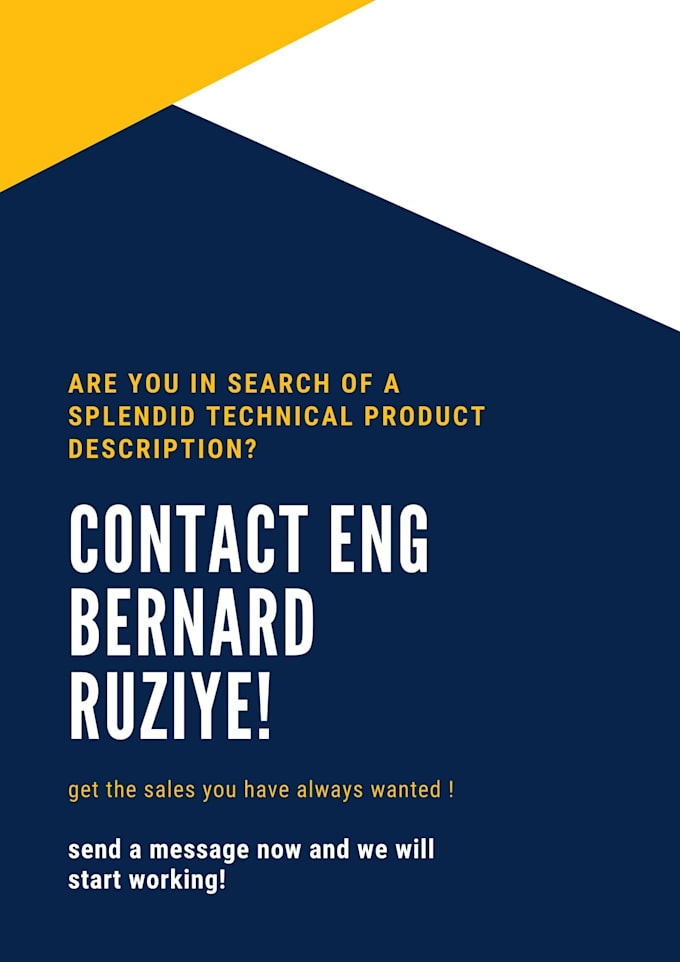 write splendid product descriptions for technical products