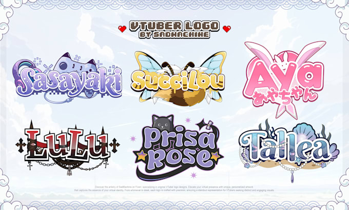 design a vtuber logo or streamer