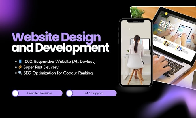 create professional wordpress website design, seo optimized