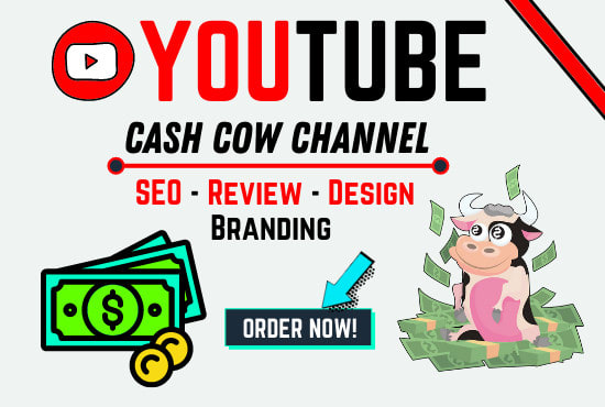 Do youtube cash cow channel organic promotion by Seo_scale | Fiverr