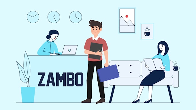 create 2d animation explainer video
