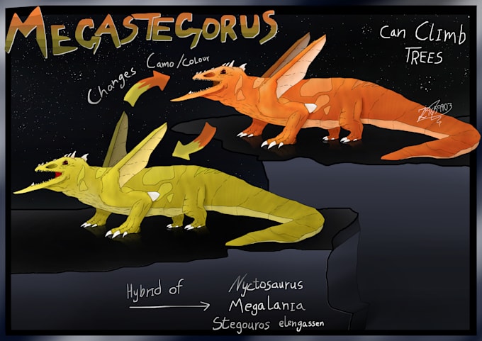 make surprise concept creature art