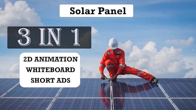 provide high quality solar panel video production services