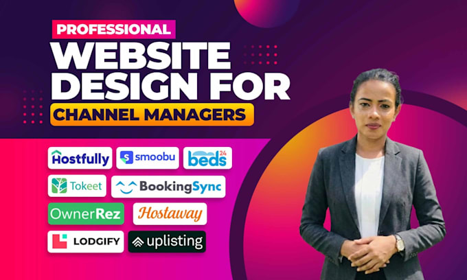 build a website with lodgify ownerrez hostaway beds24 smoobu channel manager