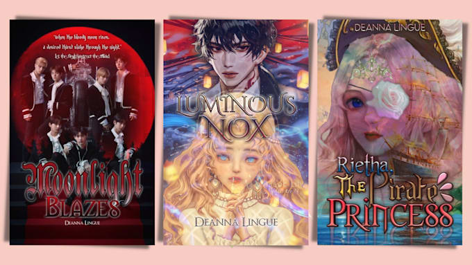 make a book cover design