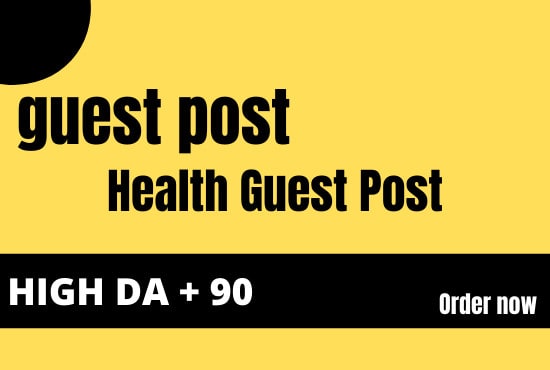 publish guest post on heath blog