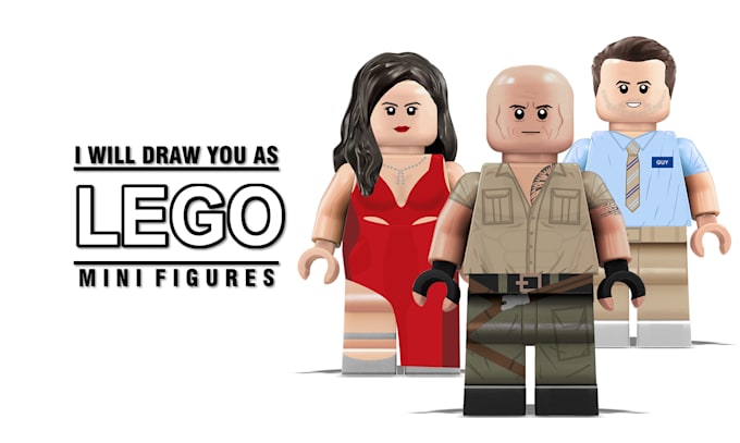 draw you as lego figures