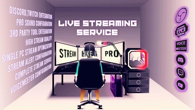 configure your obs setup for live streaming