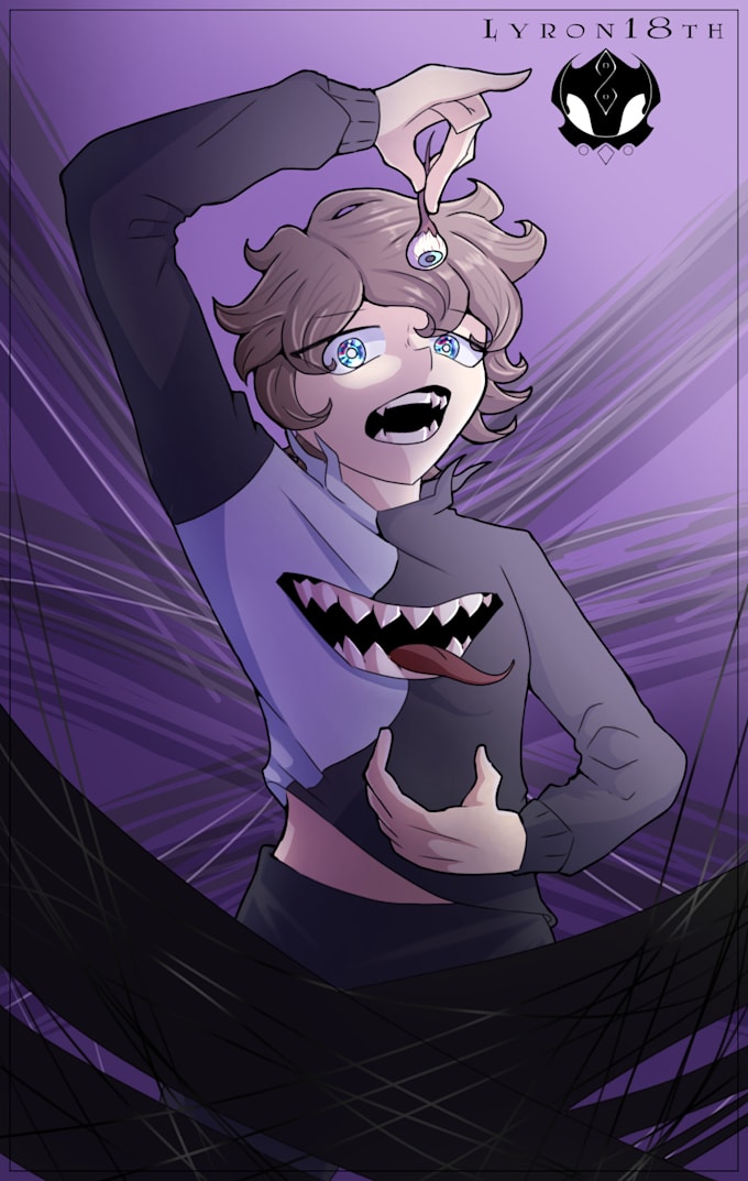 draw an illustration for your oc