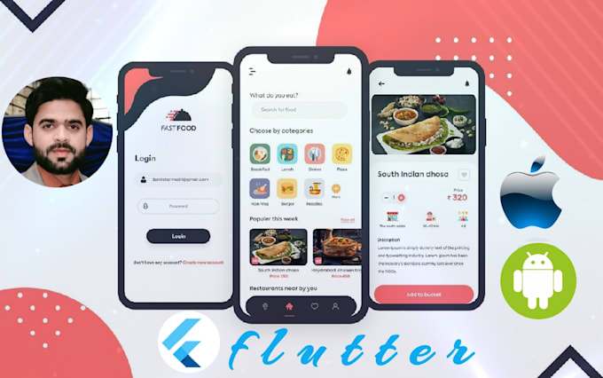 Develop cross platform app using flutter and firebase by Malikwahid106 ...
