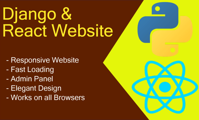 Hire a freelancer to build django and react custom website