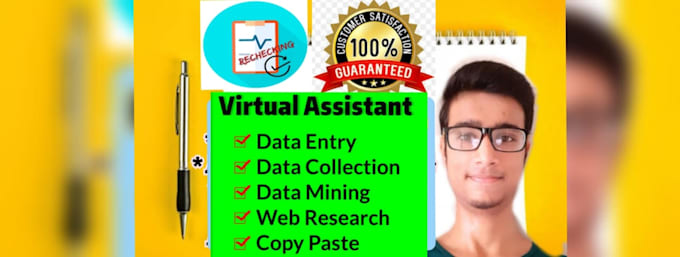 do perfect data entry, web research, data mining and copy paste in one day