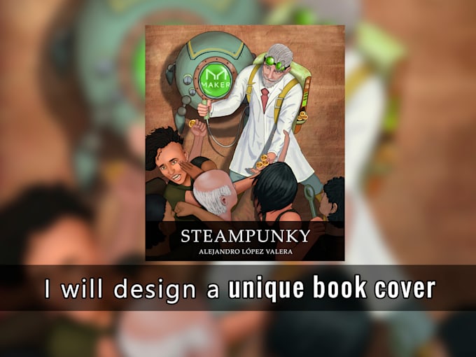 design a unique book cover