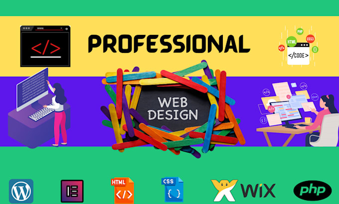 develop a modern and clean  wordpress website