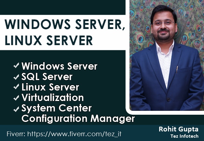 configure and troubleshoot windows server, linux server