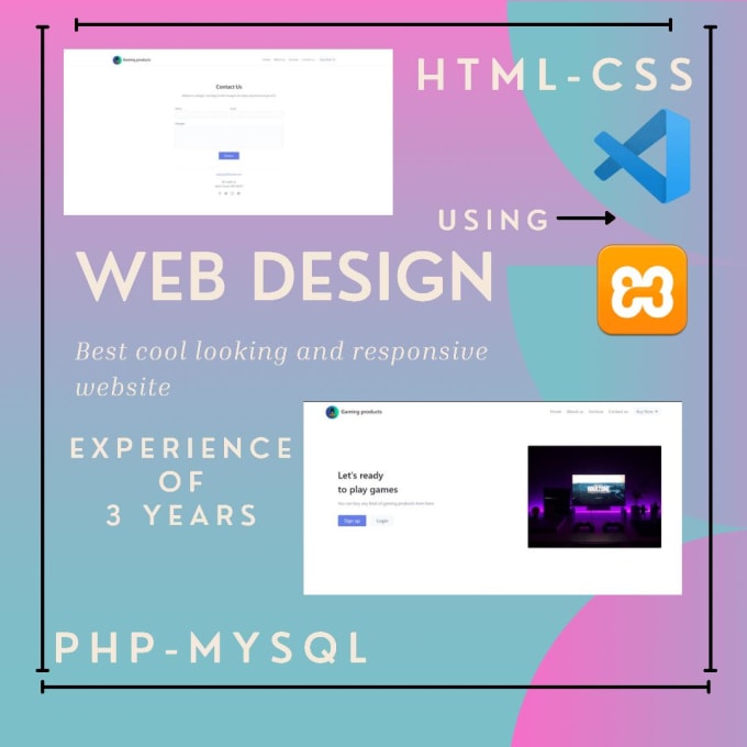 Design a responsive website with html css and java script by King_ibno ...