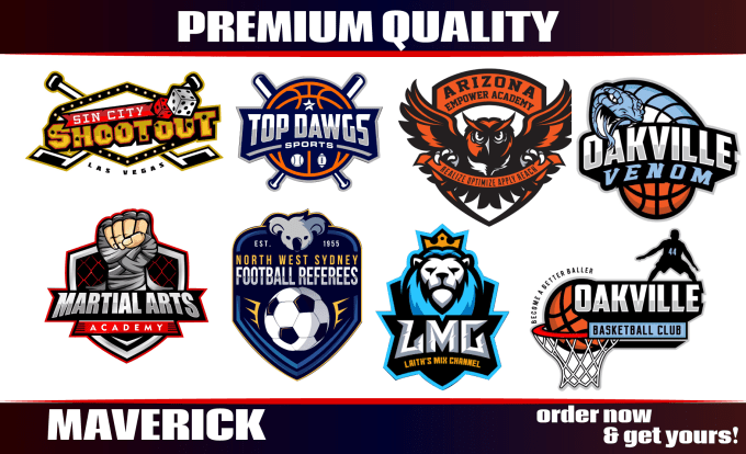 Basketball, Soccer and Football Logos and Labels. Sport Club