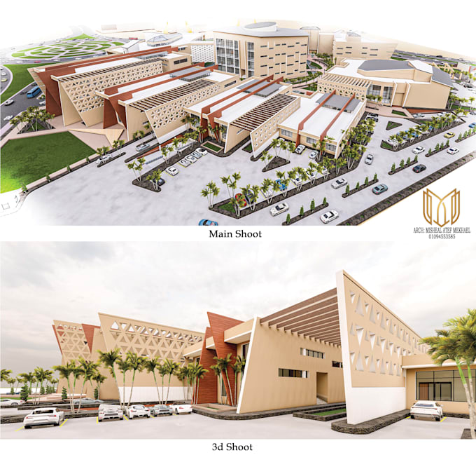 design  an idea for your graduation project in 3d max