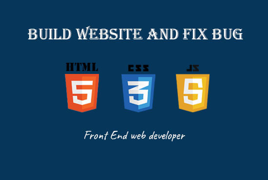 Develop front end website using html css and js by Excleman | Fiverr