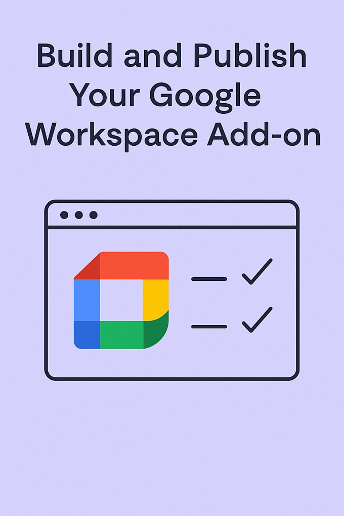 build and publish your google workspace addon
