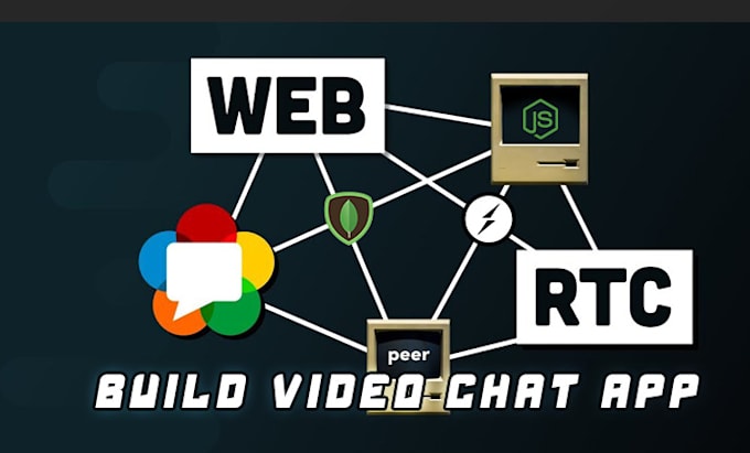 make a audio and video chat web app with webrtc