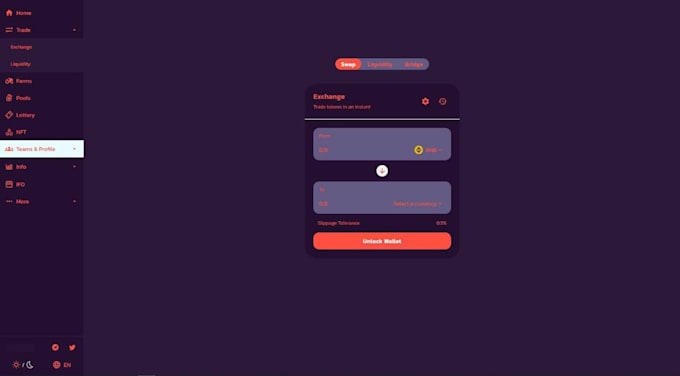 create a swap dex for ethereum or binance smart chain