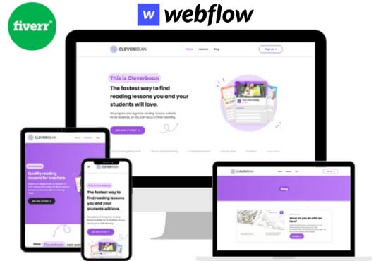 develop and design your webflow website