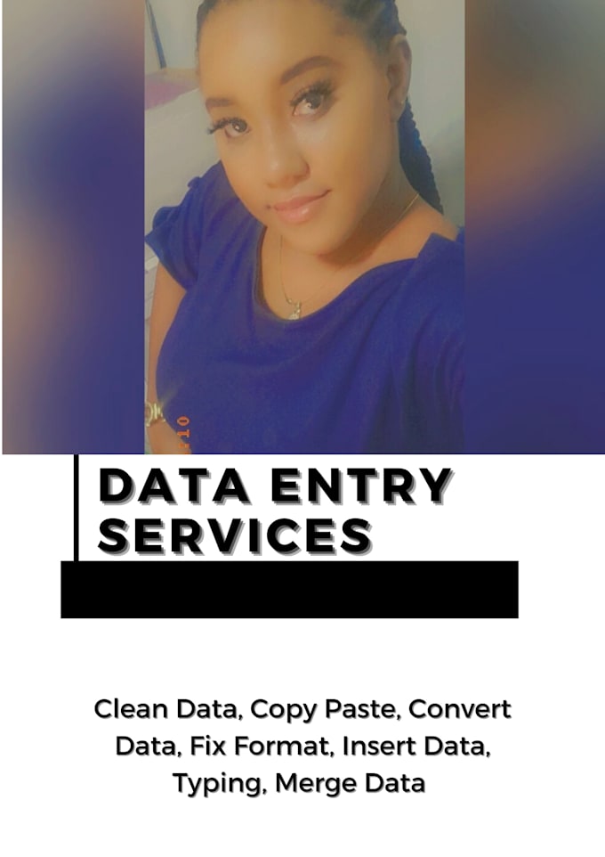 do data entry and internet research for you