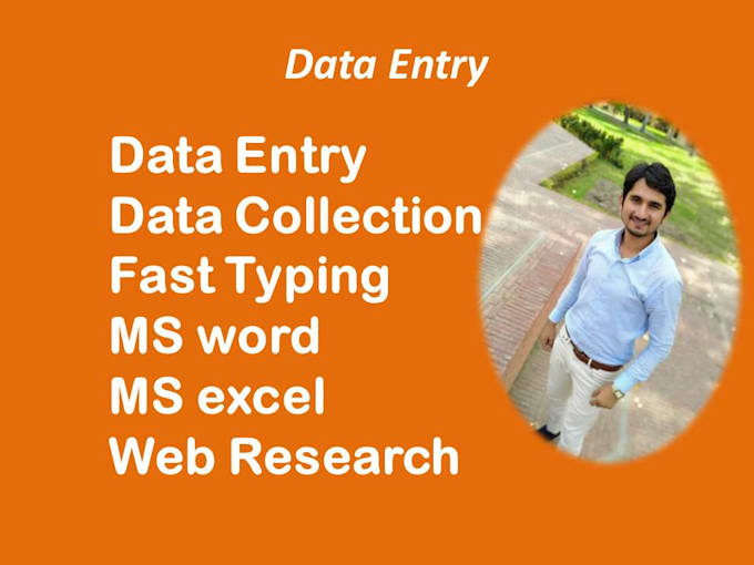 do data entry, fast typing, web research and admin support,