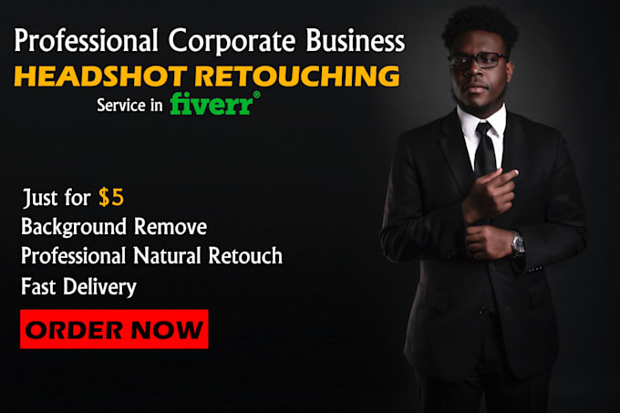 do corporate headshot retouching