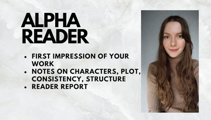 alpha read your work in progress