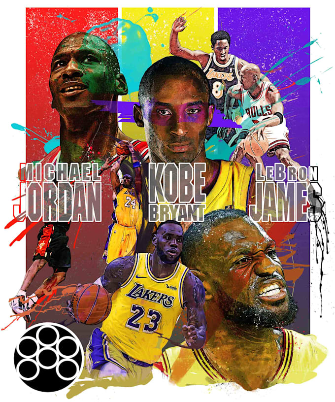 create an outstanding nba illustration