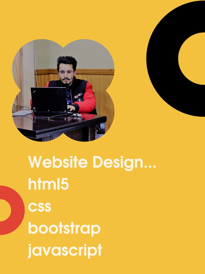 Do frontend design with html5, css, bootstrap, javascript by ...
