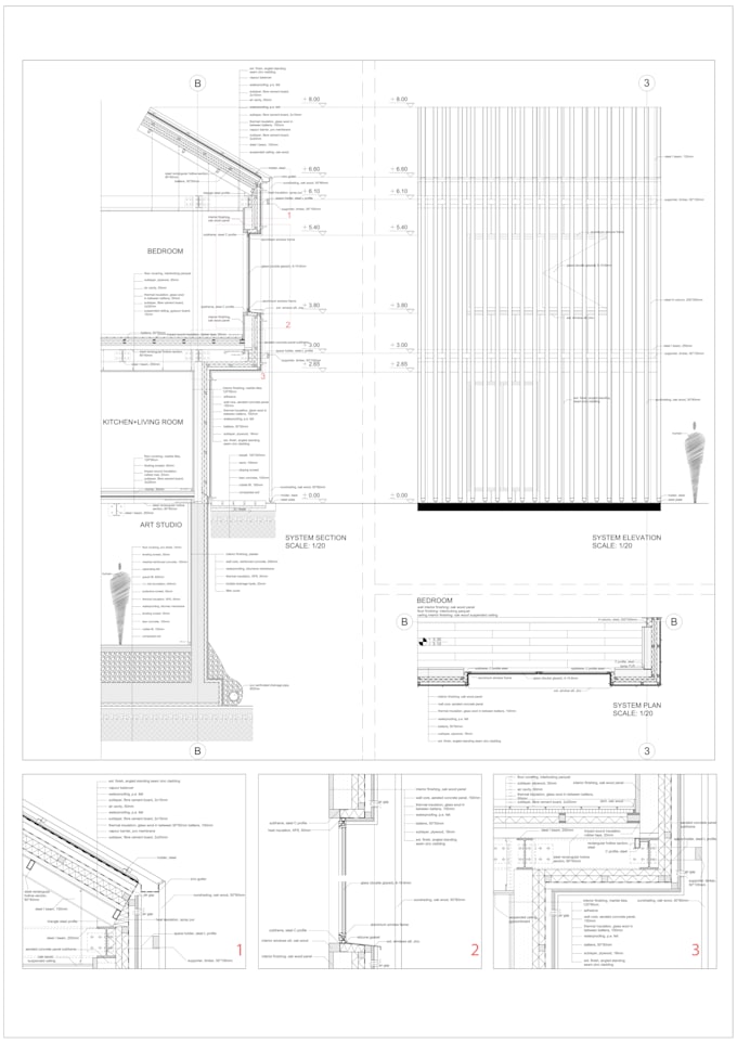 do technical, architectural detail drawings for you