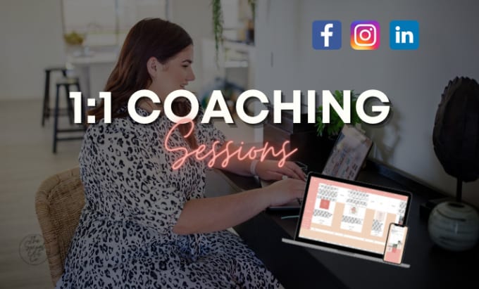 be your social media coach