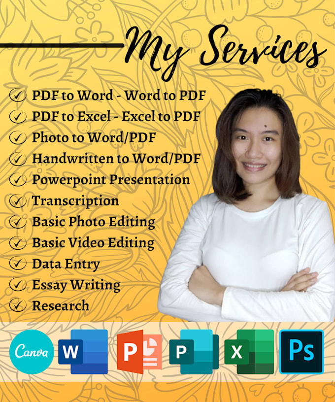 type or retype PDF, image, or handwritten files