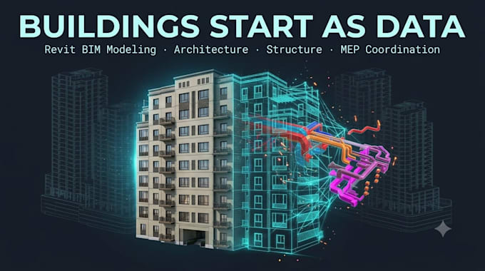 do revit bim modeling for architecture, structure and clash detection