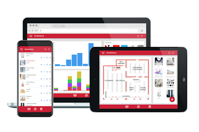 create a inventory management application
