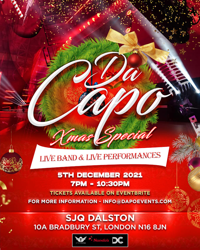 design an event flyer