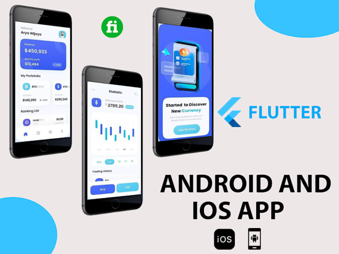 create custom UI UX for your flutter application