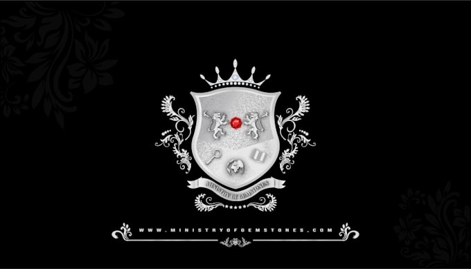 design beautiful vintage luxury heraldic logo