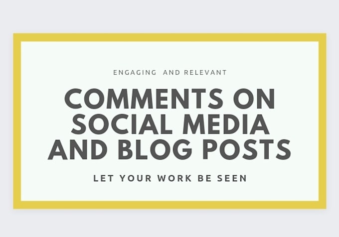 comment and share your blog posts