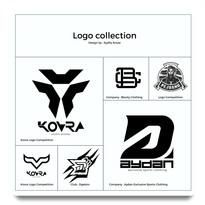 Create your own professional logo with me by Yunodesign | Fiverr
