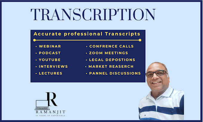 transcribe and clean bulk podcast, zoom, webinar, audio, video transcription