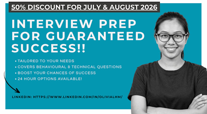 conduct a mock interview to help you ace future interviews