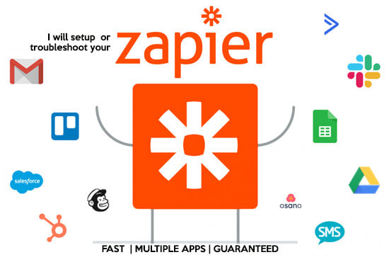 Setup or troubleshoot zapier to automate work for you by Appency Fiverr